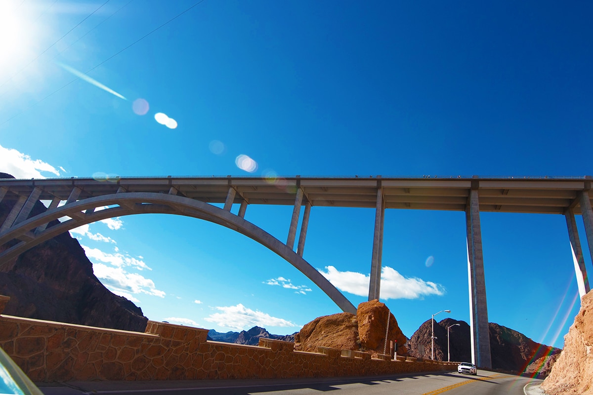 A new 900-foot bridge adds to the allure of the magnificent Hoover Dam.